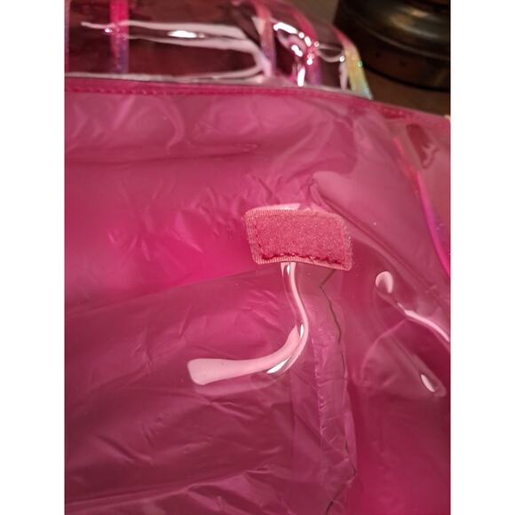 Pink Plastic Back Pack . - Picture 5 of 5